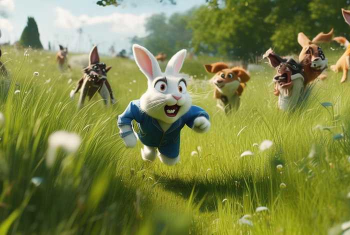比得兔大逃亡的故事 比得兔 比得兔大逃亡的故事