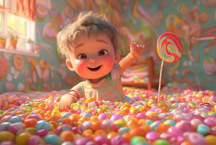爱吃糖的故事大全（爱吃糖的故事大全图片）