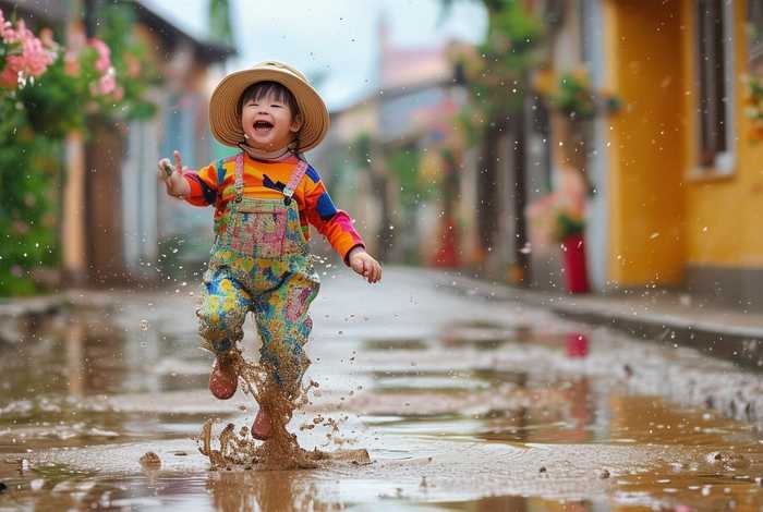 踩水坑儿童故事(踩水坑的故事) 踩水坑儿童故事(踩水坑的故事)