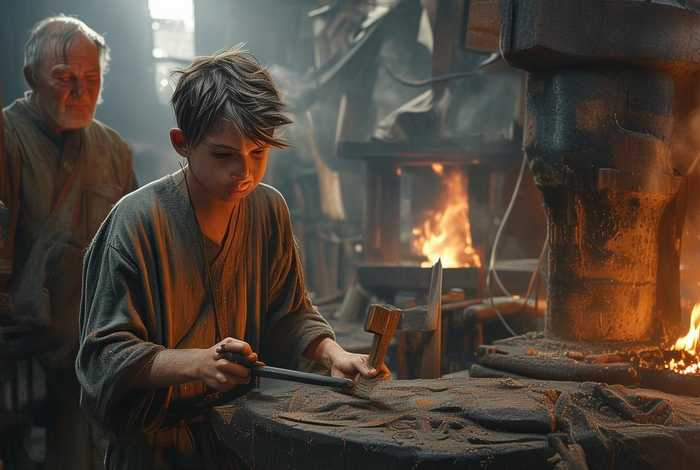 班门弄斧讲故事；班门弄斧故事新编