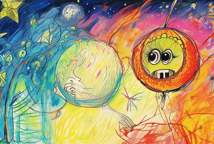 灯笼儿童画（灯笼儿童简笔画图片）