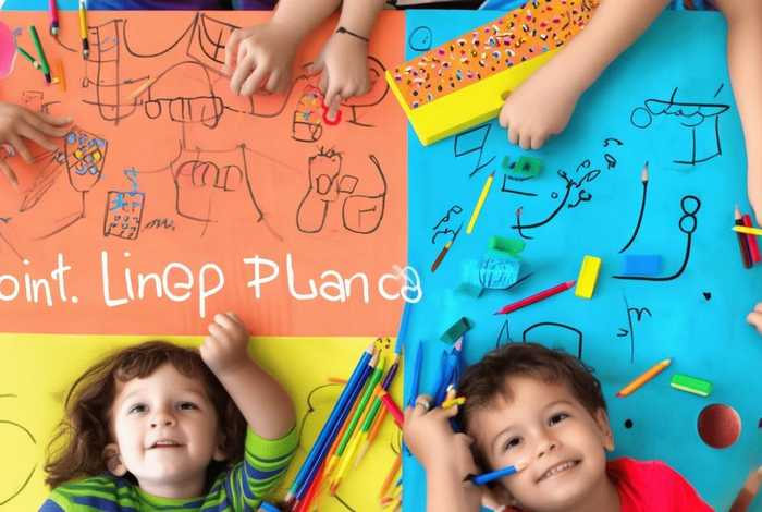 点线面儿童画课程教案、点线面的幼儿课程教案