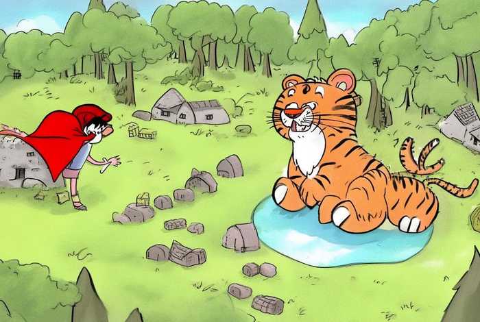 调虎离山成语故事图片幼儿园简单（调虎离山成语故事图片幼儿园简单版）