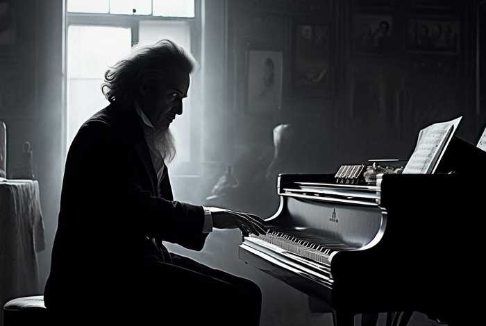 贝多芬耳朵聋了怎么创作的、贝多芬耳朵聋了怎么创作的音乐