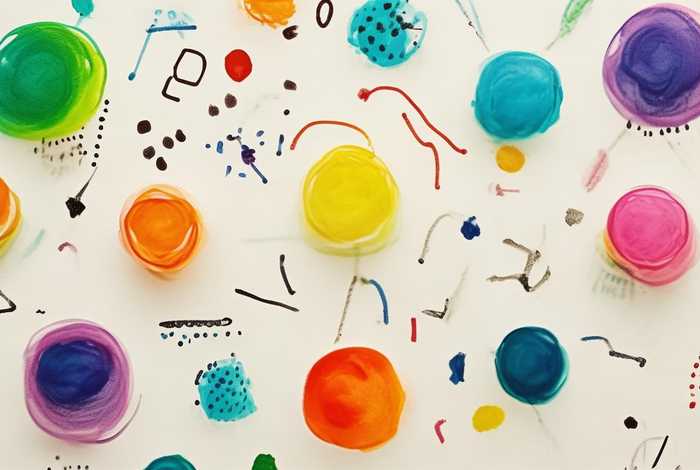 点线面儿童简单图画（点线面构成的简单图案 儿童）