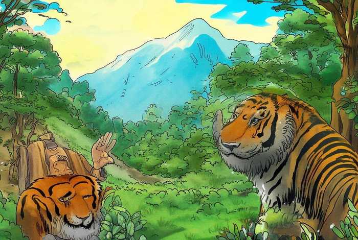调虎离山绘本故事图片（调虎离山绘本故事图片高清）