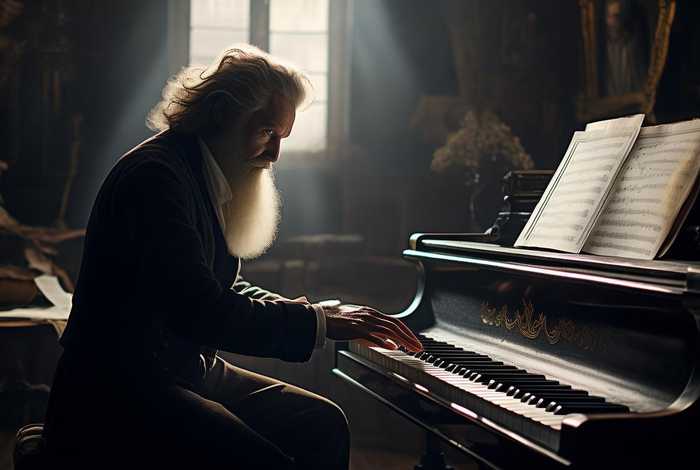 贝多芬耳聋后怎么创作（贝多芬耳朵聋了后怎么创作的）