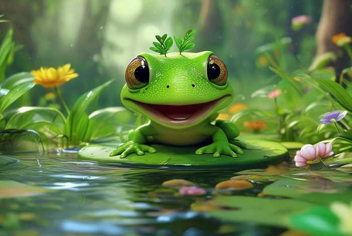 聪明的小青蛙儿童故事 聪明的小青蛙儿童故事3-6岁完整版 聪明的小青蛙儿童故事 聪明的小青蛙儿童故事3-6岁完整版