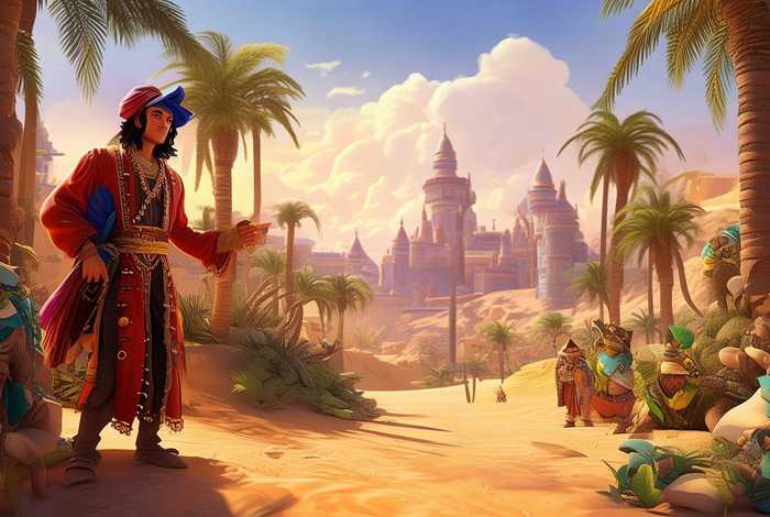 阿里和四十大盗故事 - 阿里和四十大盗故事视频