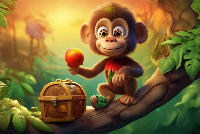 聪明的猴子故事;聪明的猴子故事图片 聪明的猴子故事;聪明的猴子故事图片
