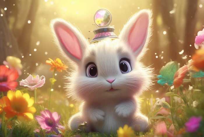 爱臭美儿童故事（爱臭美的小兔子故事）