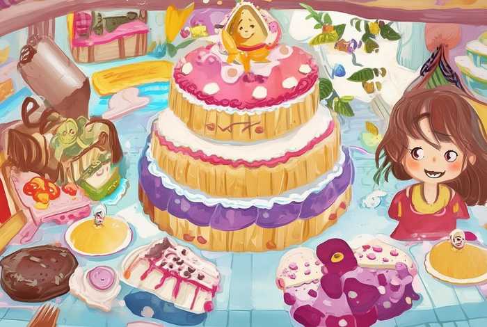 第二块蛋糕绘本故事；第二块蛋糕绘本故事怎么画