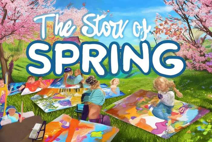 春天的故事幼儿绘画（春天的故事幼儿绘画教案）