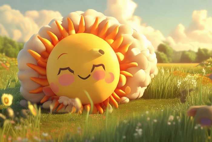 爱睡觉的太阳宝宝故事 - 爱睡觉的太阳宝宝故事视频