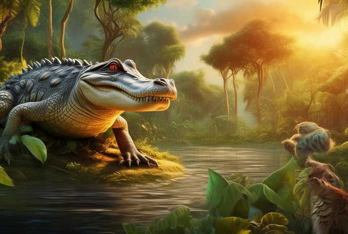 鳄鱼故事大全简短、鳄鱼故事大全简短50字