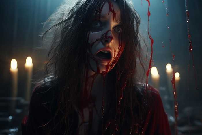 短篇恐怖小故事;短篇恐怖小故事动画片女人披头散发满头流血 短篇恐怖小故事;短篇恐怖小故事动画片女人披头散发满头流血