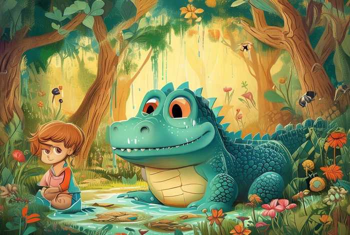 鳄鱼的眼泪欧洲民间故事儿童版，鳄鱼的眼泪是欧洲民间故事吗