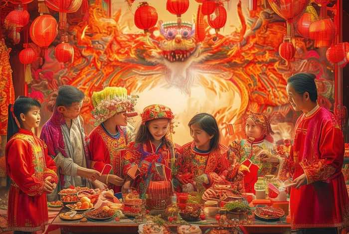 春节故事传说简介、春节故事传说简介50字