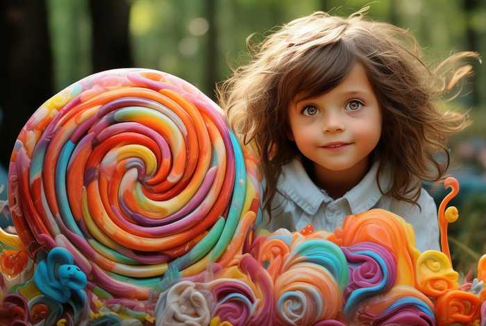 棒棒糖小女孩的故事、棒棒糖上面的小女孩背后的故事