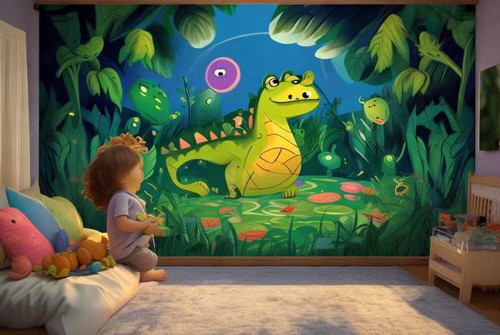 鳄鱼故事儿童睡前故事 - 幼儿睡前故事鳄鱼