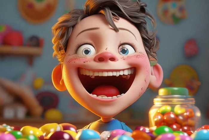 爱吃糖果蛀牙的故事；爱吃糖果蛀牙的故事作文