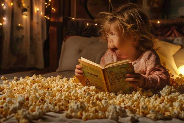 爆米花睡前故事（最好吃的爆米花睡前故事）