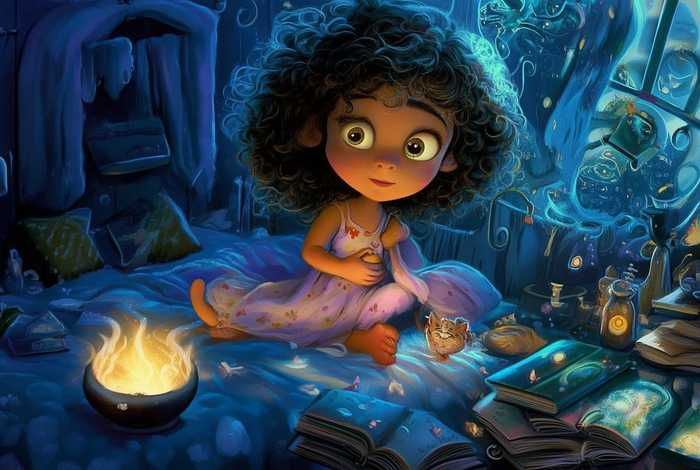 粗心的小女巫睡前故事 - 粗心的小女巫睡前故事视频