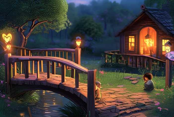 爱心小桥睡前故事 爱心小桥睡前故事图片