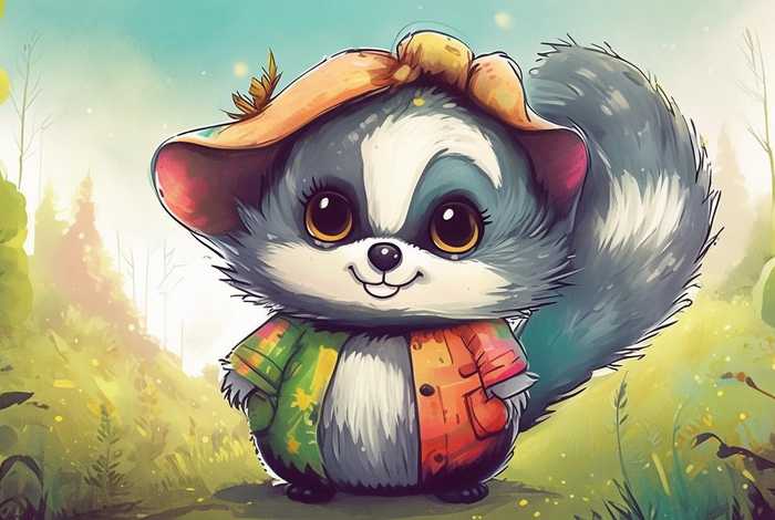 臭鼬儿童画怎么画的 臭鼬儿童画怎么画的好看 臭鼬儿童画怎么画的 臭鼬儿童画怎么画的好看