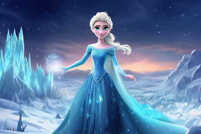 艾莎公主的故事儿童动画版；艾莎公主的故事动画片