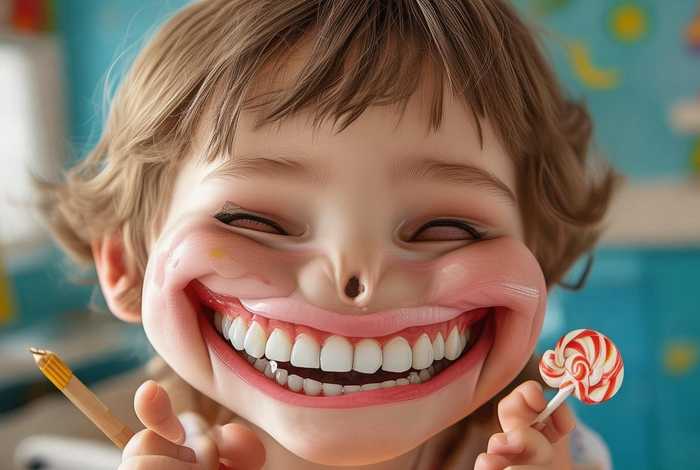 爱吃糖小朋友的蛀牙照片、爱吃糖的小朋友牙齿图片