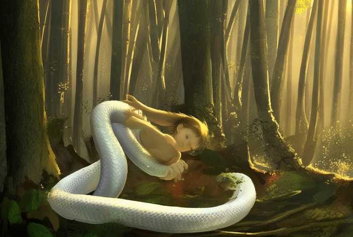 白蛇传说儿童故事、白蛇传传说故事