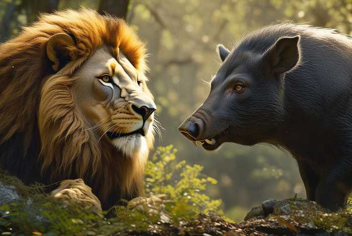 财商小故事、财商小故事狮子野猪的背景故事详解 财商小故事、财商小故事狮子野猪的背景故事详解