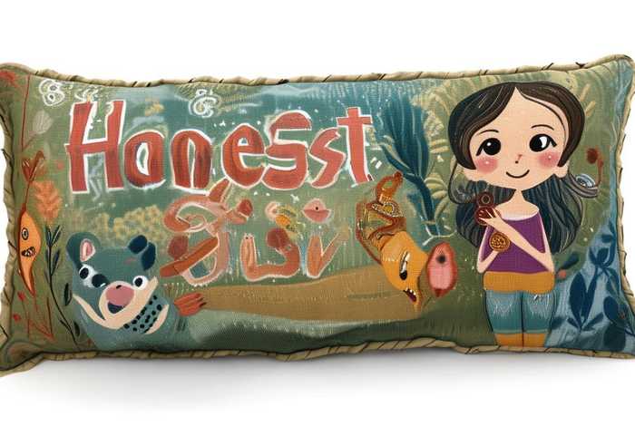 诚实的西西儿童故事 诚实的西西故事枕头