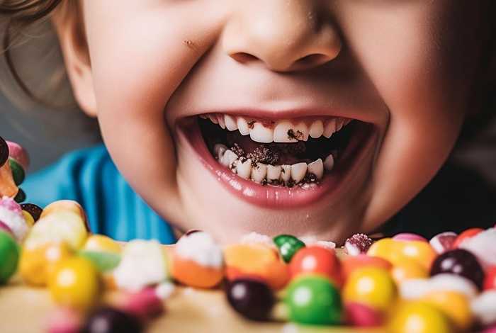 爱吃糖牙齿坏的小朋友的视频 - 小朋友吃糖牙齿变坏的视频