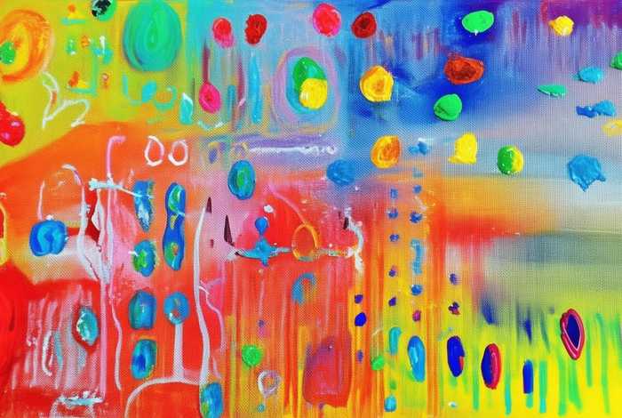 点线面儿童作品（点线面构成的简单作品 儿童）