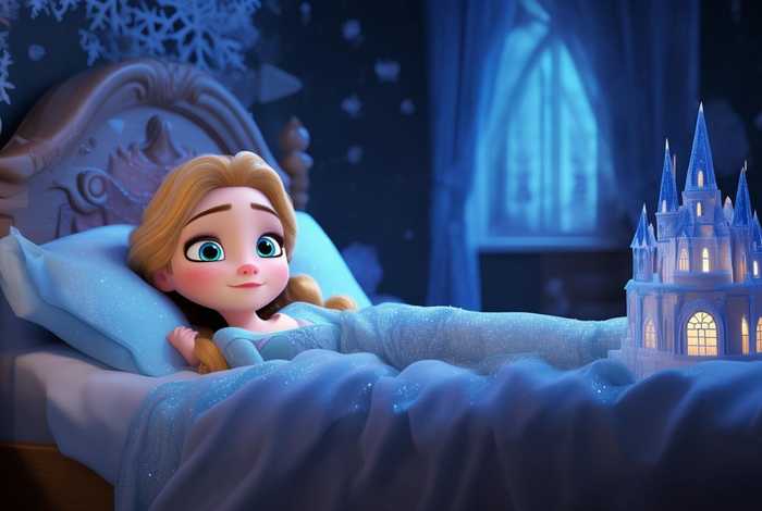 艾莎公主儿童睡前故事，艾莎公主 睡前故事