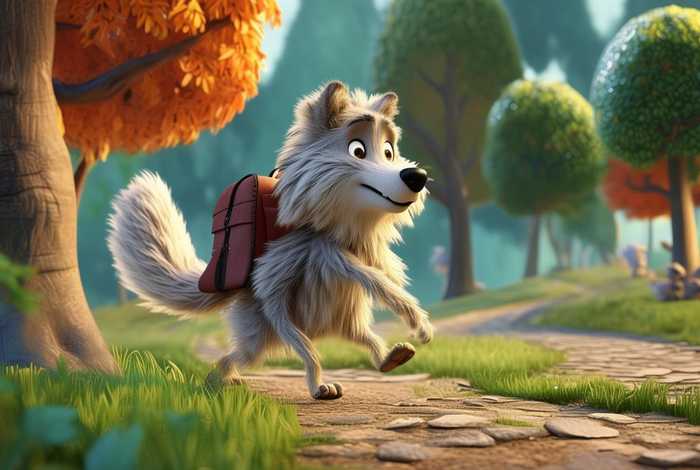 笨狼上学绘本故事（笨狼上学绘本故事内容）