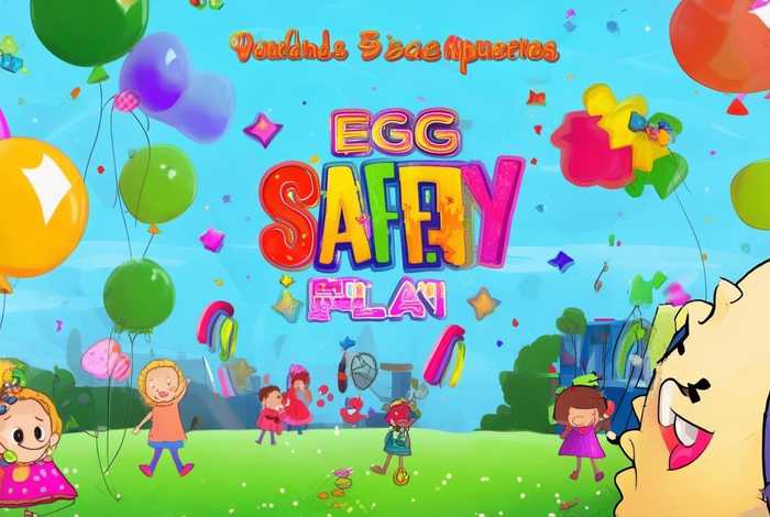 蛋计划儿童安全；蛋计划儿童安全系列派对动画儿歌图片海报