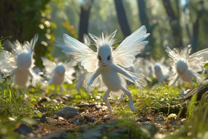 白色精灵儿童故事 - 白色的小精灵动画片叫什么