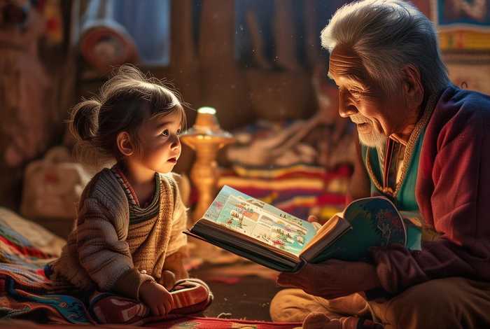 藏族儿童睡前故事三百字（藏族小故事100字）