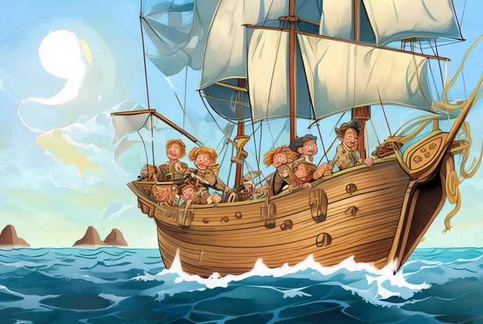 第二次航海旅行儿童故事（第三次航海旅行的故事）