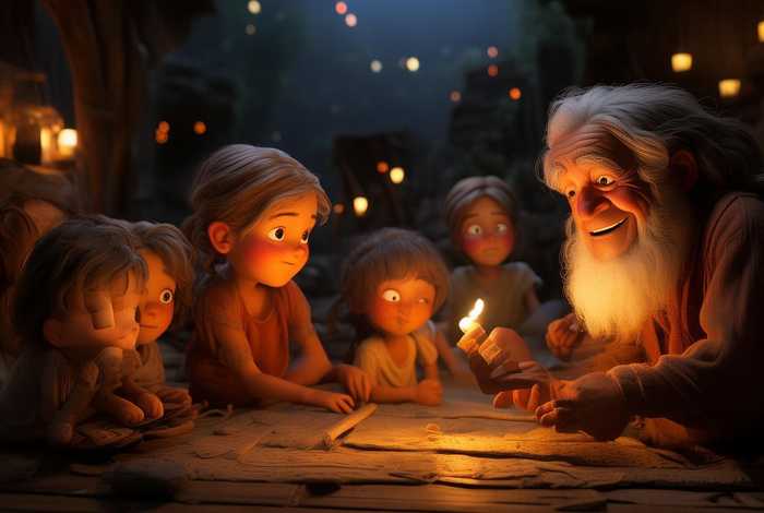 村长讲儿童睡前故事，村长讲故事 睡前故事