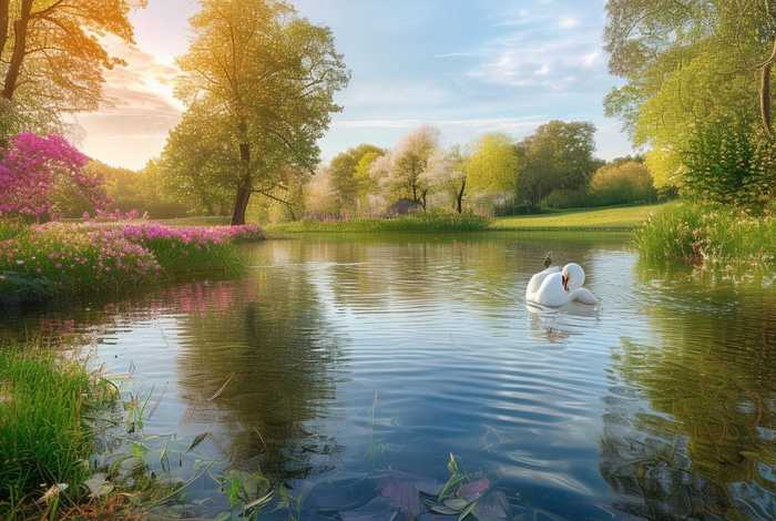 春天的池塘怎么写 - 春天的池塘怎么写作文