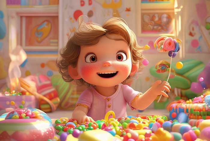 爱吃糖的故事大全（爱吃糖的故事大全图片）