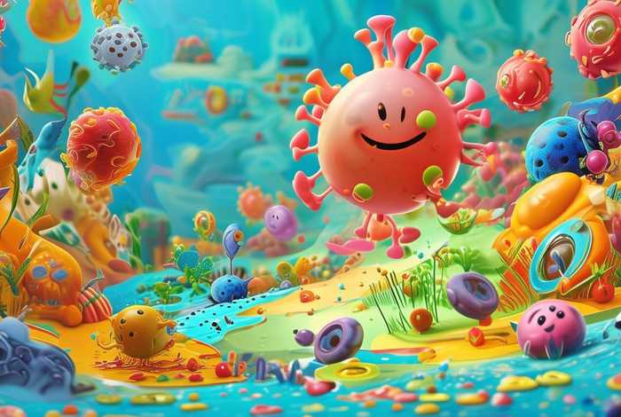 病毒的故事绘本图片 - 病毒的故事绘本图片大全