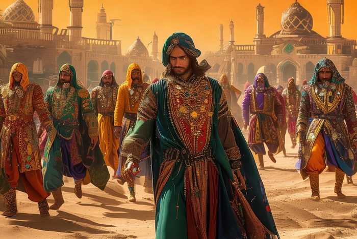 阿里和四十大盗故事 - 阿里和四十大盗故事视频