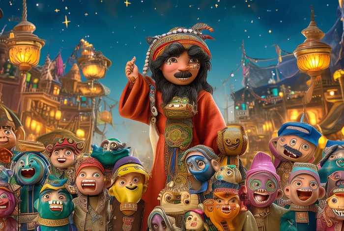 阿里巴巴和四十大盗丅集儿童故事 阿里巴巴和四十大盗的故事出自什么书