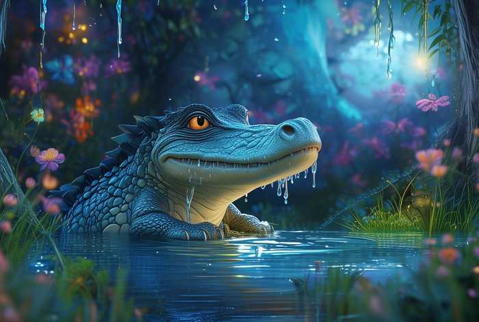 鳄鱼的眼泪 童话（鳄鱼的眼泪童话）