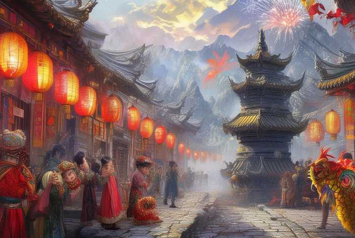 春节的由来和传说故事 - 春节的由来和传说故事英语